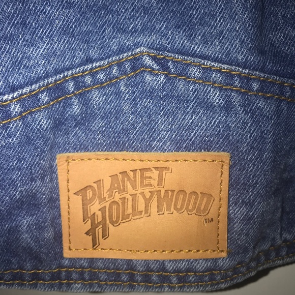 Vintage Planet Hollywood Jean Jacket - Picture 7 of 7